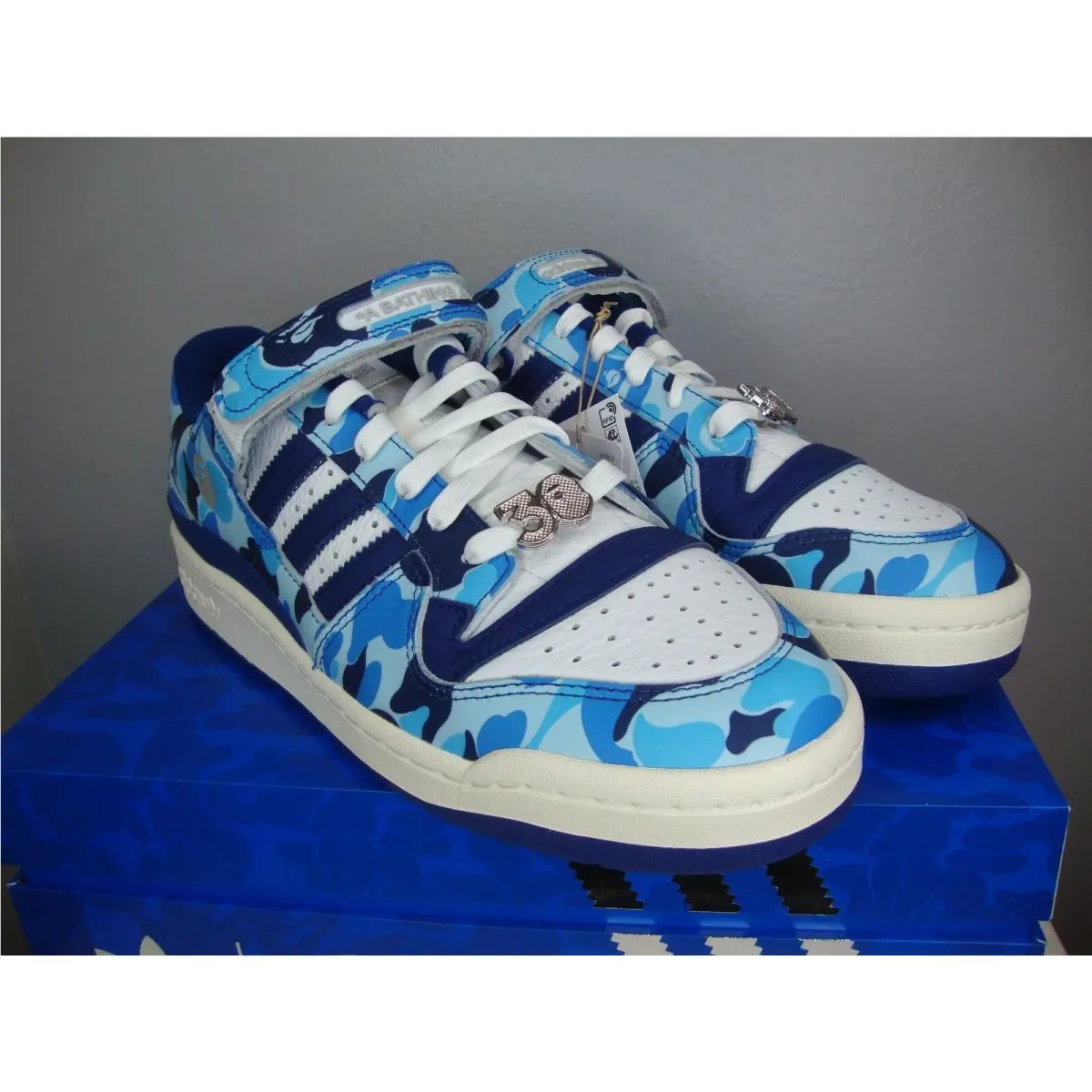 Adidas shoes - adidas Forum 84 Low - Forum Low - ID4772 - Blue (UPC: 196463490639) 3