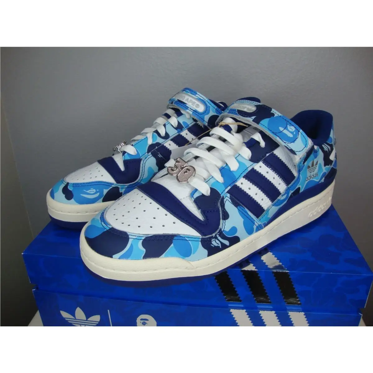 Adidas shoes - adidas Forum 84 Low - Forum Low - ID4772 - Blue (UPC: 196463490639) 5