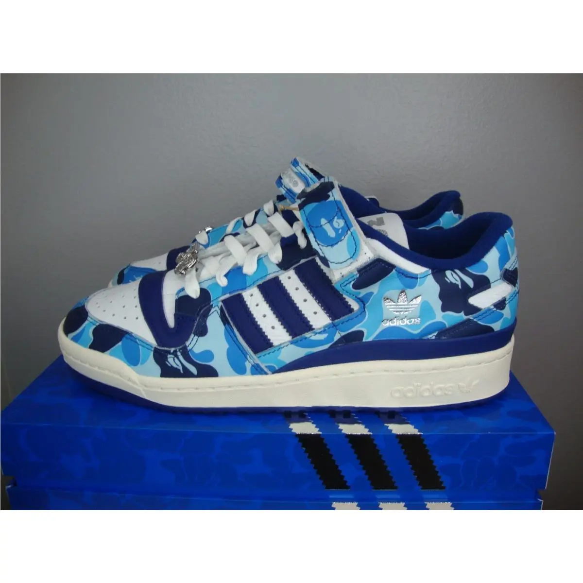 Adidas shoes - adidas Forum 84 Low - Forum Low - ID4772 - Blue (UPC: 196463490639) 6