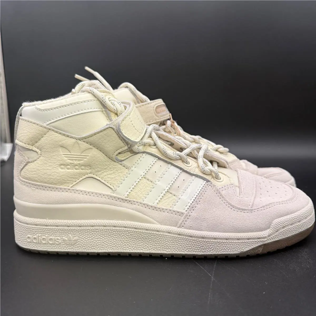 Adidas shoes - adidas Forum Mid - Forum Mid - GW2857 - White, Manufacturer: Alumina, Cream White, Gum (UPC: 195732616749) 1