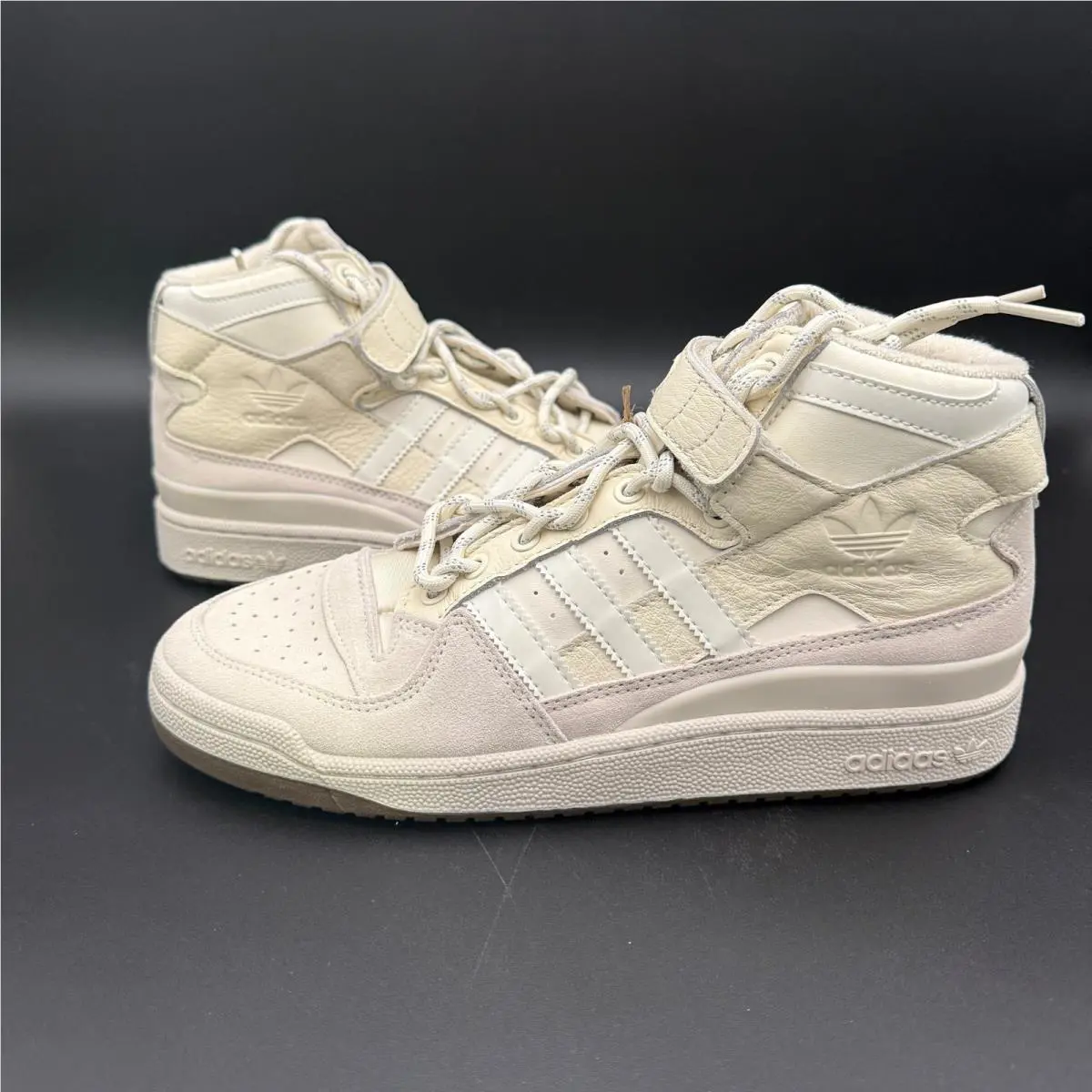 Adidas shoes - adidas Forum Mid - Forum Mid - GW2857 - White, Manufacturer: Alumina, Cream White, Gum (UPC: 195732616749) 3