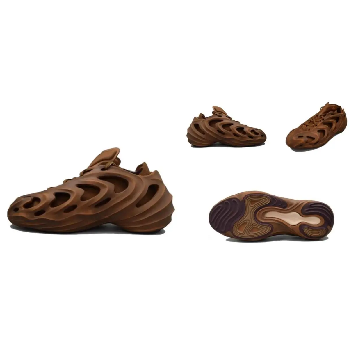 Adidas Adi Cos Fomquake Brown Swirl GY0064 Size 12.5 Yeezy Like Men