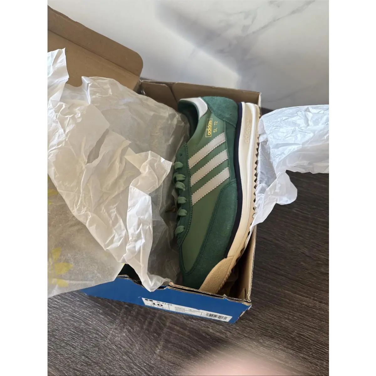 Adidas shoes - adidas SL 72 - IH8016 - Green (UPC: 0197608749131) 9