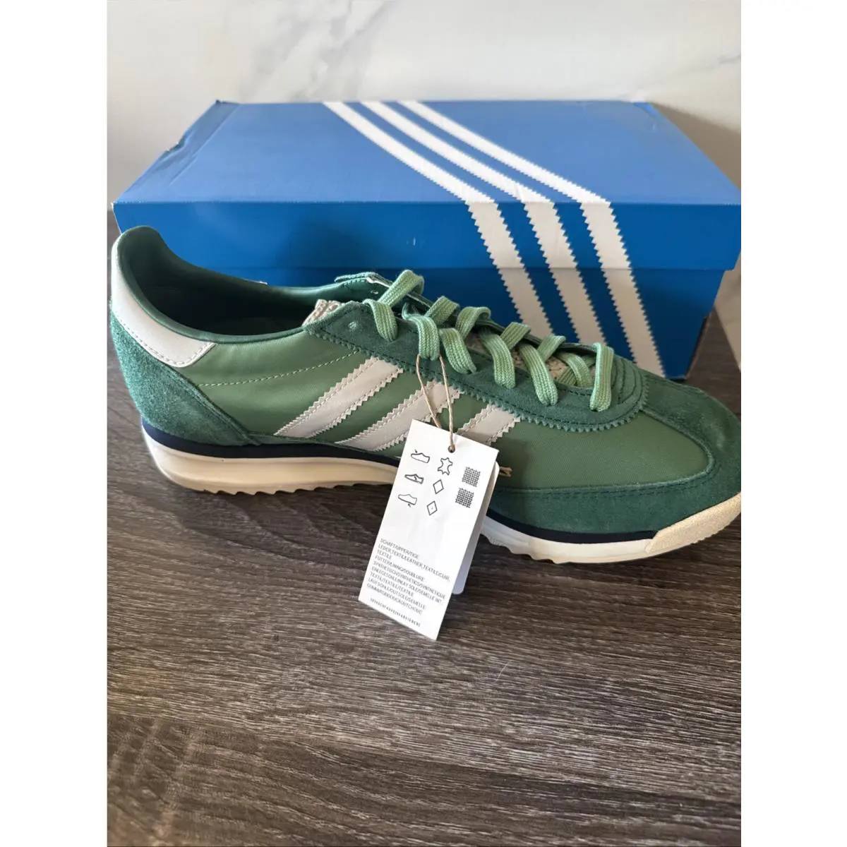 Adidas shoes - adidas SL 72 - IH8016 - Green (UPC: 0197608749131) 0