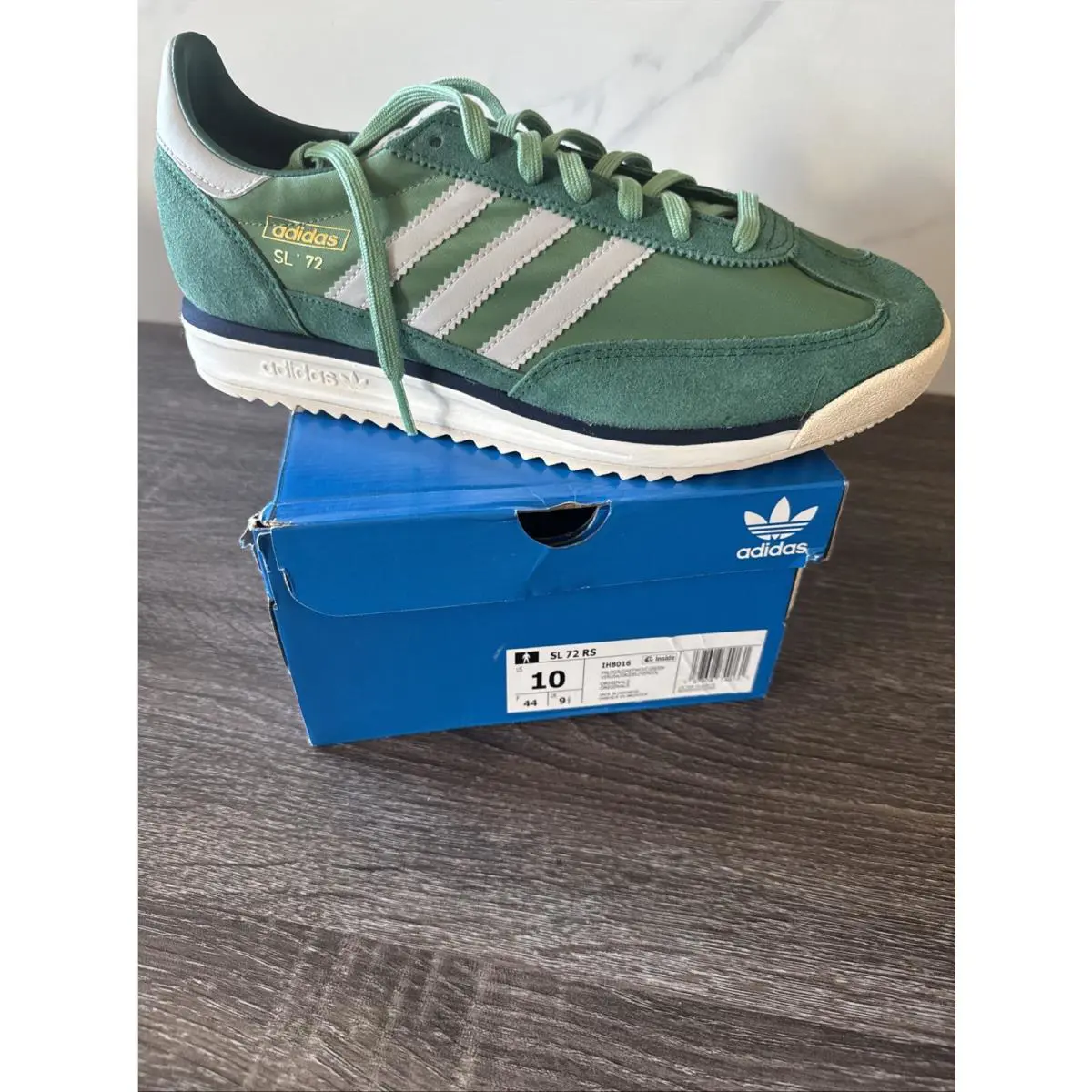 Adidas shoes - adidas SL 72 - IH8016 - Green (UPC: 0197608749131) 7