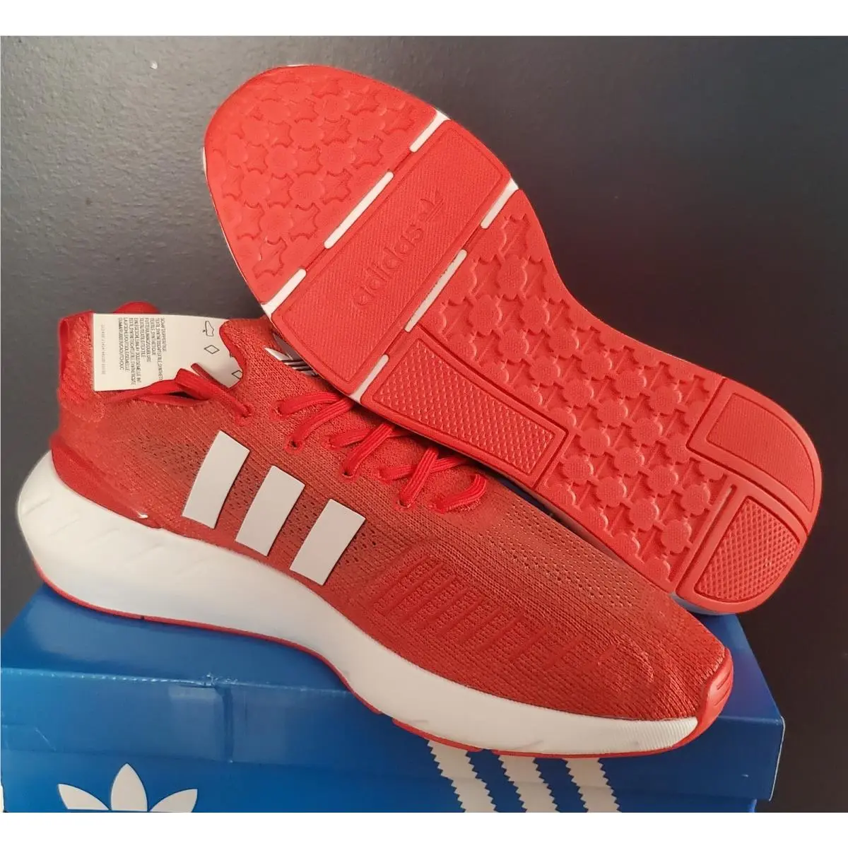 Adidas shoes - ADIDAS Swift Run 22 - Swift Run - GZ3497 - Vivid red/footwear white (UPC: 195733869373) 0