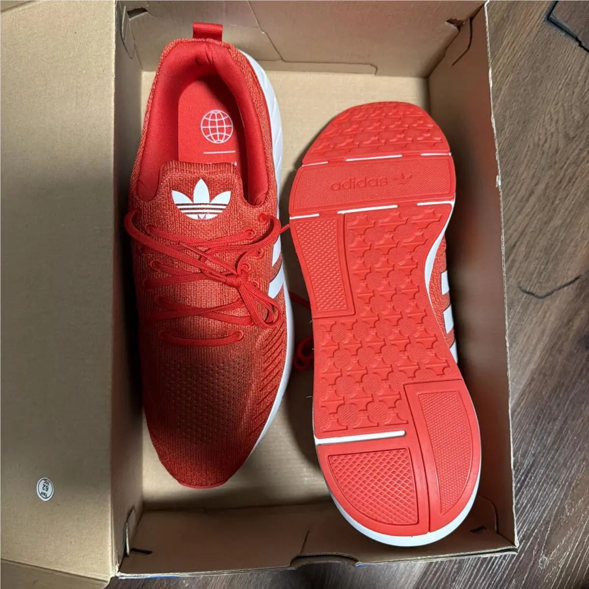 Adidas shoes - ADIDAS Swift Run 22 - Swift Run - GZ3497 - Vivid red/footwear white (UPC: 195733869328) 0
