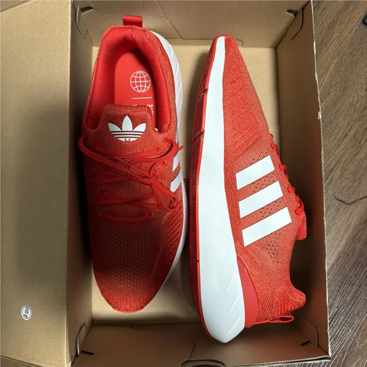Adidas shoes - ADIDAS Swift Run 22 - Swift Run - GZ3497 - Vivid red/footwear white (UPC: 195733869328) 2