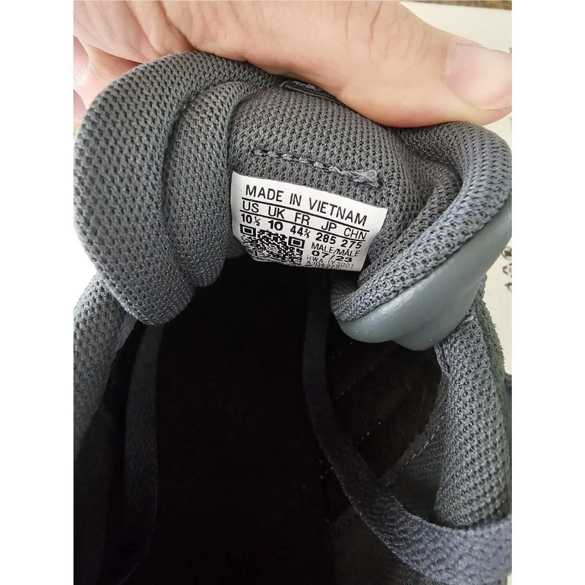 Adidas shoes - adidas Yeezy Boost 350 V2 - HQ7045 - Gray (UPC: 196474602052) 4