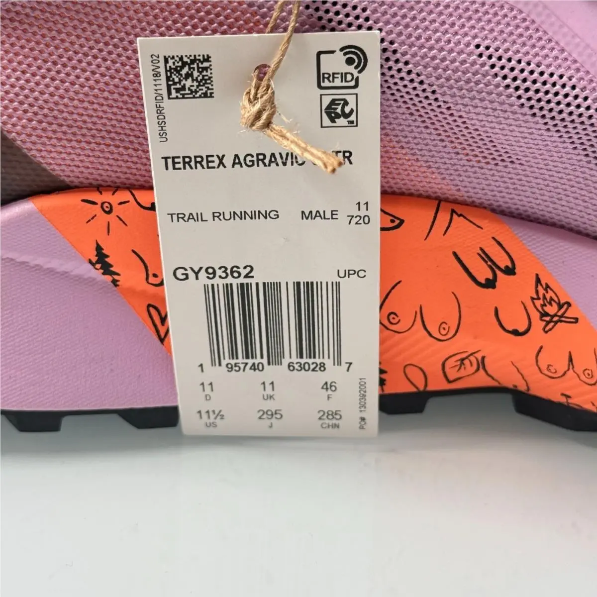 Adidas shoes - adidas Terrex - Terrex - GY9362 - Purple 9