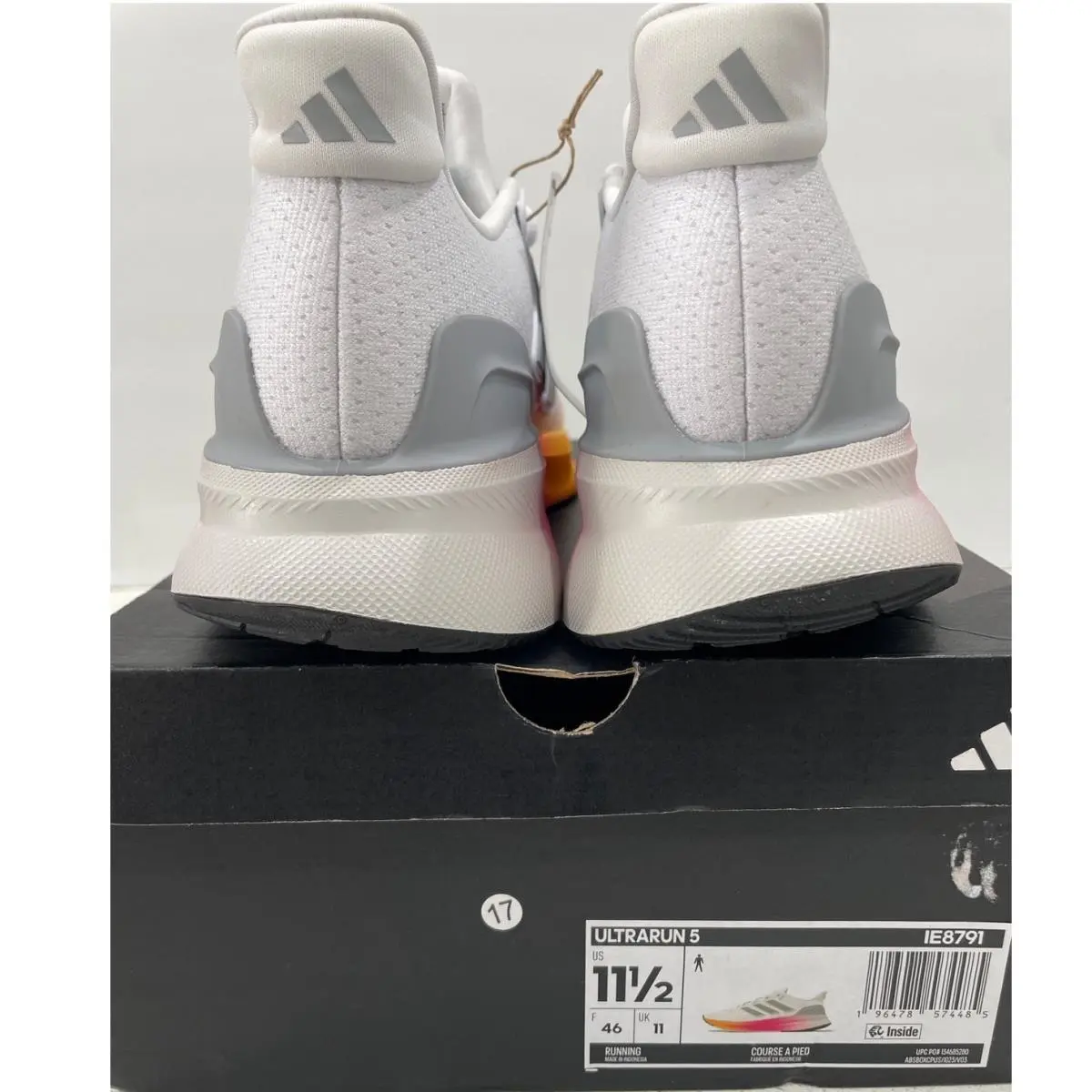 Adidas shoes - adidas ultrarun 5 - ultrarun - IE8791 - White 5