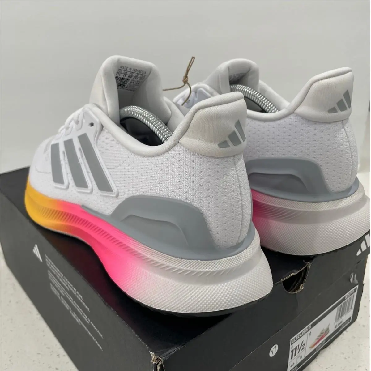 Adidas shoes - adidas ultrarun 5 - ultrarun - IE8791 - White 4