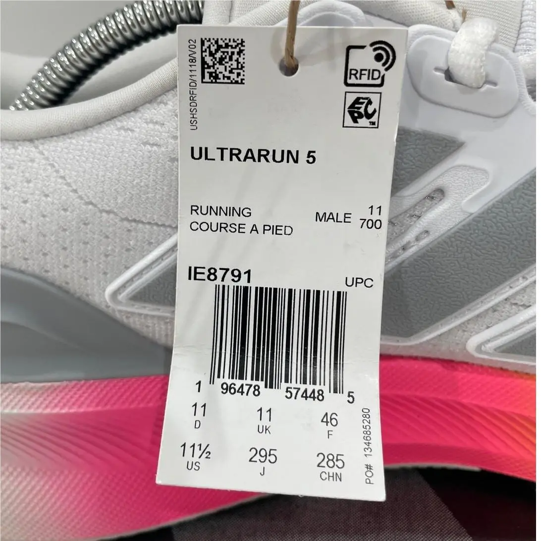 Adidas shoes - adidas ultrarun 5 - ultrarun - IE8791 - White 9