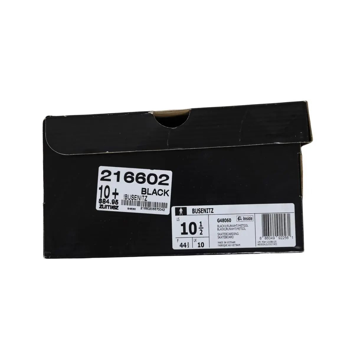 Adidas shoes - adidas Busenitz - Busenitz - G48060 - Black (UPC: 0886049922561) 6
