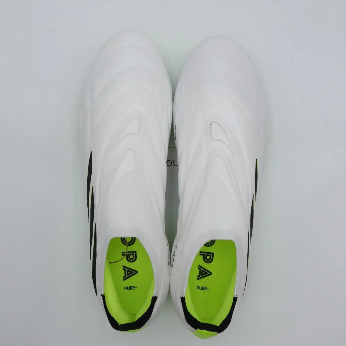 Adidas shoes - adidas Copa Pure+ FG - Copa - HQ8955 - White, Manufacturer: Cloud White/Core Black/Lucid Lemon (UPC: 196464870065) 4