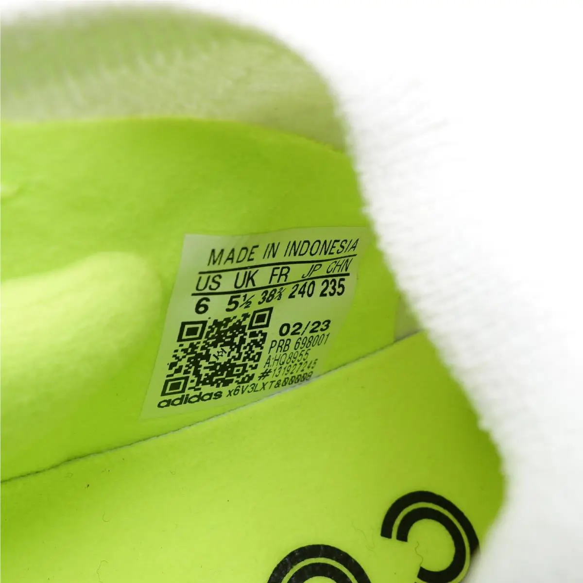 Adidas shoes - adidas Copa Pure+ FG - Copa - HQ8955 - White, Manufacturer: Cloud White/Core Black/Lucid Lemon (UPC: 196464870065) 0
