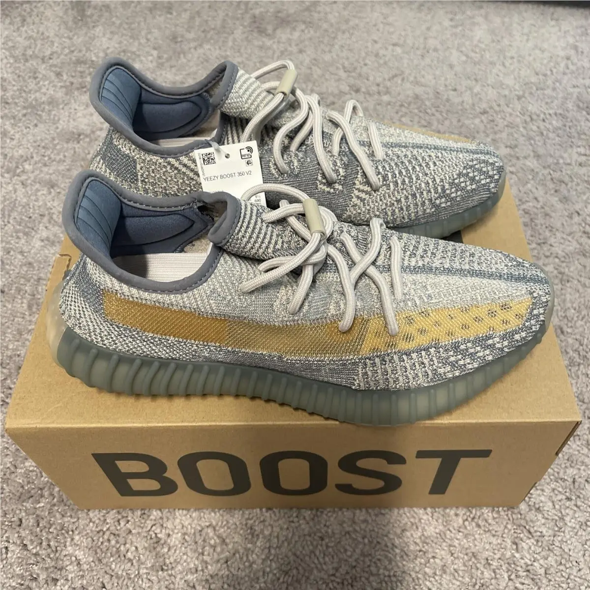 Adidas shoes - adidas Yeezy Boost 350 - Yeezy Boost - FZ5421 - Grey 0