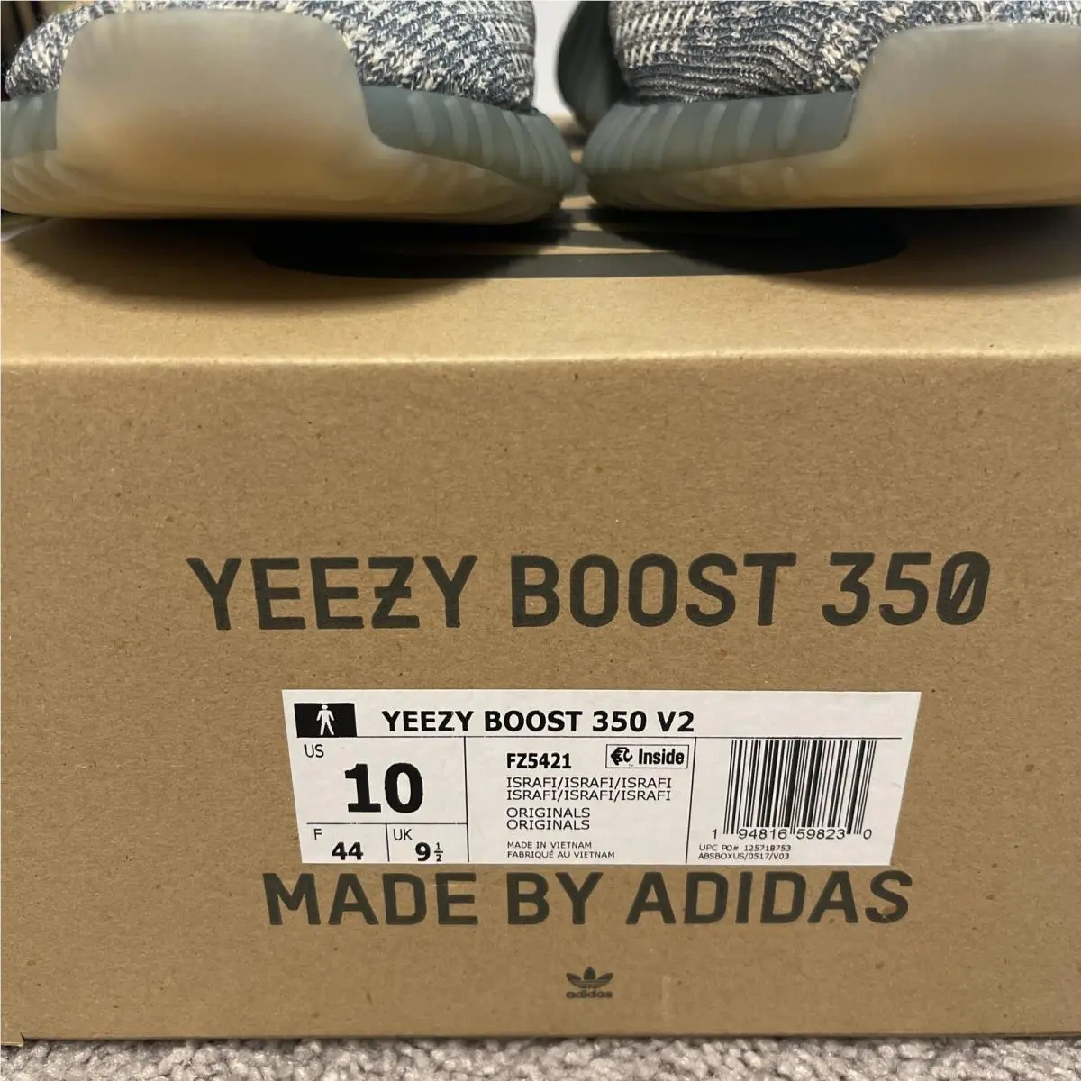 Adidas shoes - adidas Yeezy Boost 350 - Yeezy Boost - FZ5421 - Grey 2