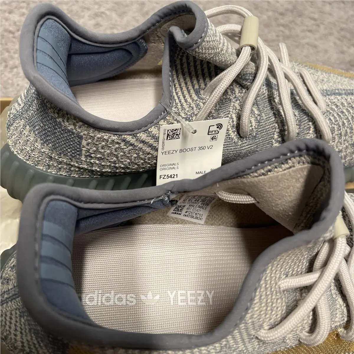 Adidas shoes - adidas Yeezy Boost 350 - Yeezy Boost - FZ5421 - Grey 3
