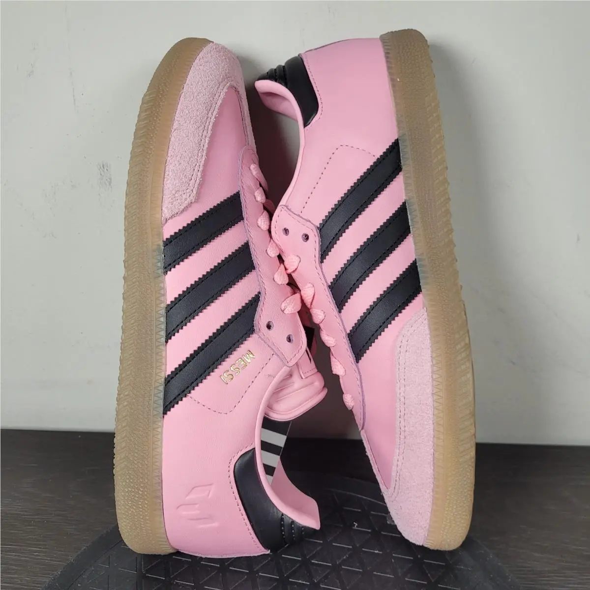 Adidas shoes - Adidas Samba Messi - Samba Messi - JP7844 - Pink 2