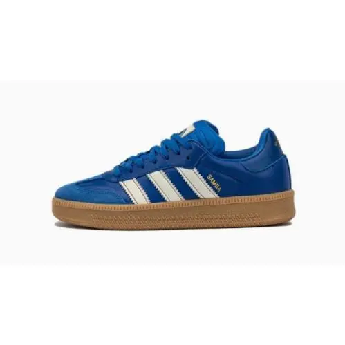 Sz 9 - Adidas Samba Xlg `blue White Gum` JI0865 - Blue/White/Gum