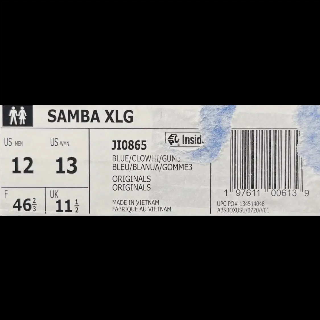 Adidas shoes - adidas Samba - Samba - JI0865 - Blue 9
