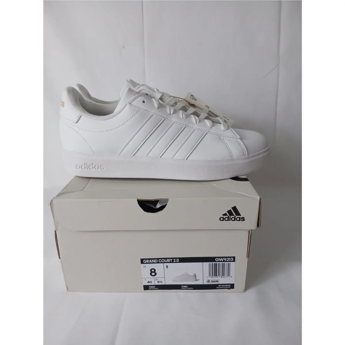 Adidas shoes - adidas Grand Court - Grand Court - GW9213 - White 5