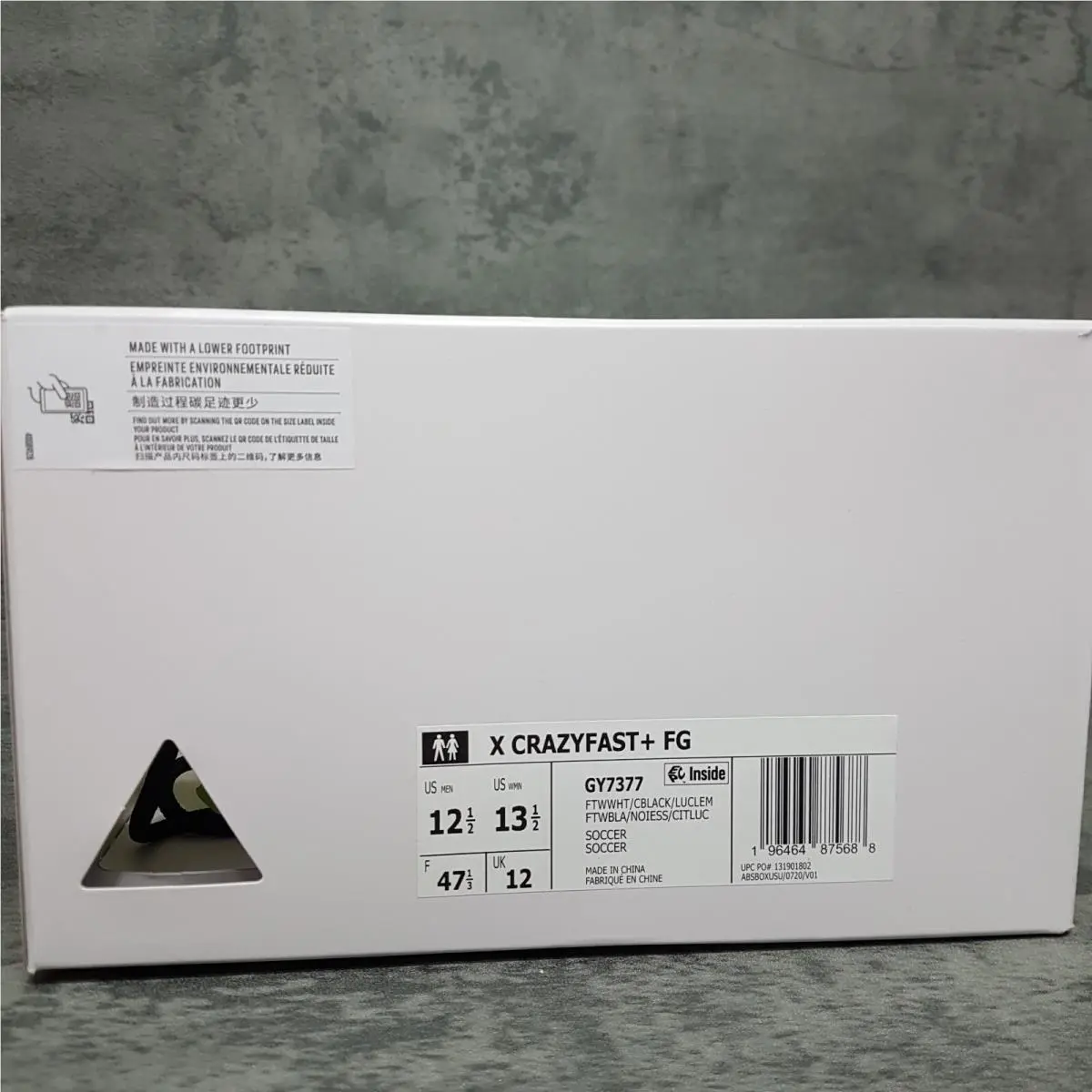 Adidas shoes - Adidas X Crazyfast + - Crazyfast - GY7377 - White (UPC: 196464864293) 5
