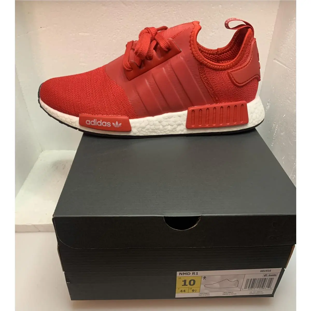 Adidas shoes - adidas NMD R1 - NMD - H01916 - Red 7