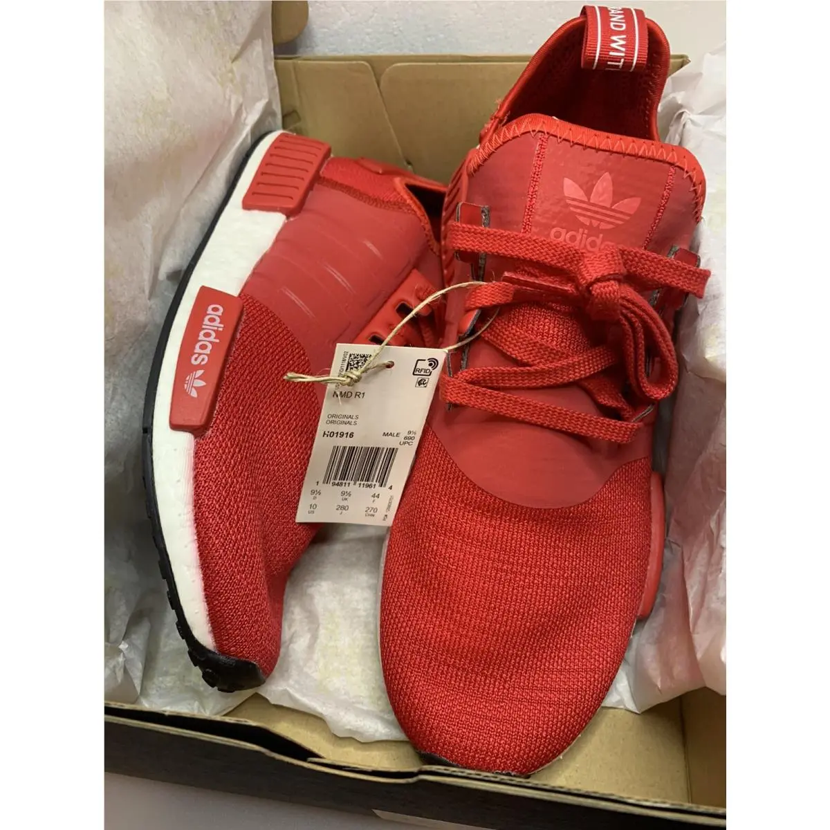 Adidas shoes - adidas NMD R1 - NMD - H01916 - Red 0