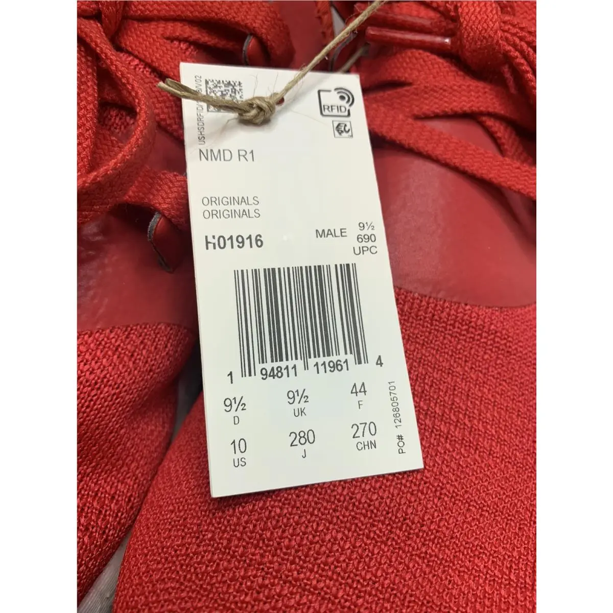 Adidas shoes - adidas NMD R1 - NMD - H01916 - Red 2