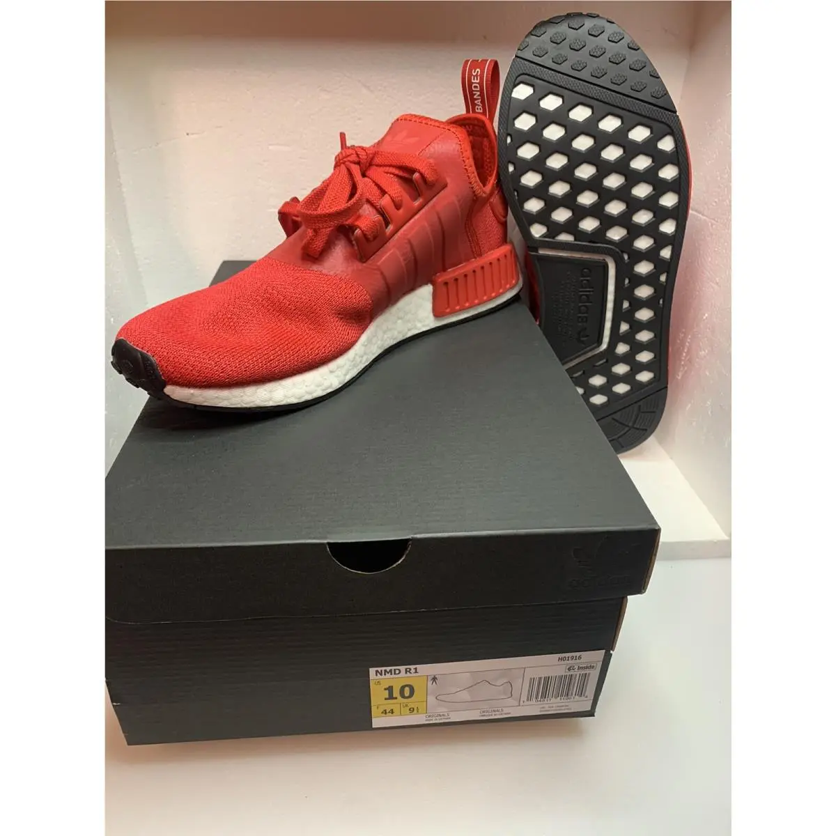 Adidas shoes - adidas NMD R1 - NMD - H01916 - Red 3