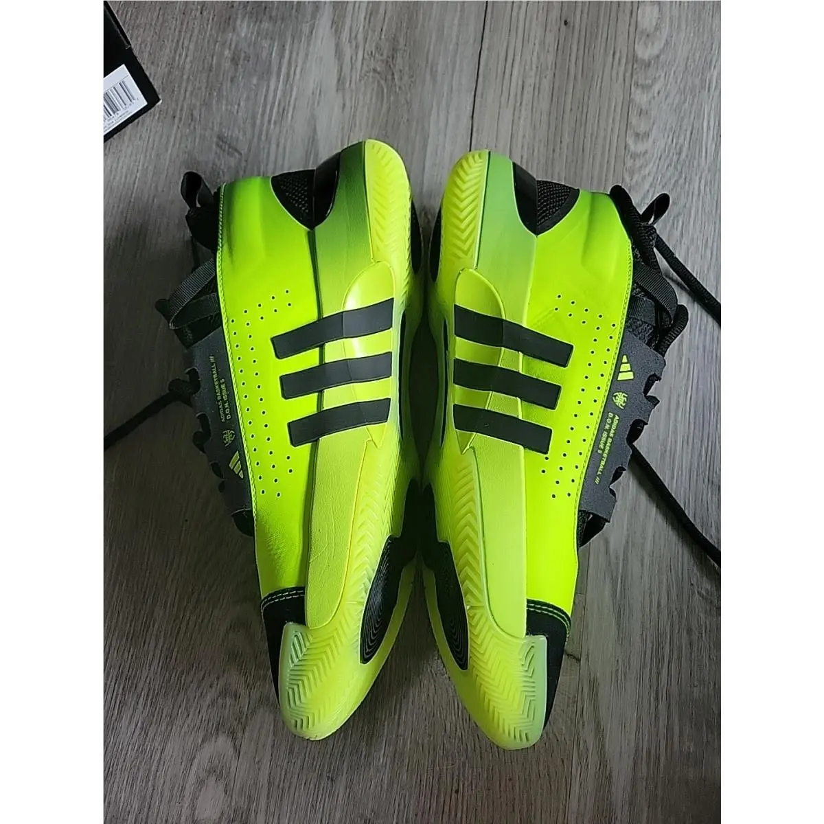 Adidas shoes - adidas D.O.N. Issue - Issue - IE7801 - Black/ Volt, Manufacturer: Black/ Volt 2