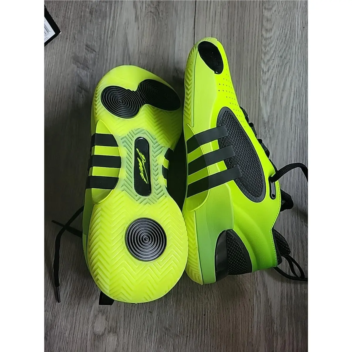Adidas shoes - adidas D.O.N. Issue - Issue - IE7801 - Black/ Volt, Manufacturer: Black/ Volt 4