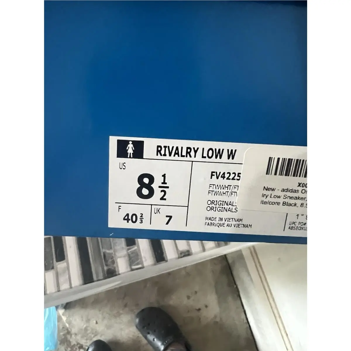 Adidas shoes - adidas Rivalry - Rivalry - FV4225 - White 7