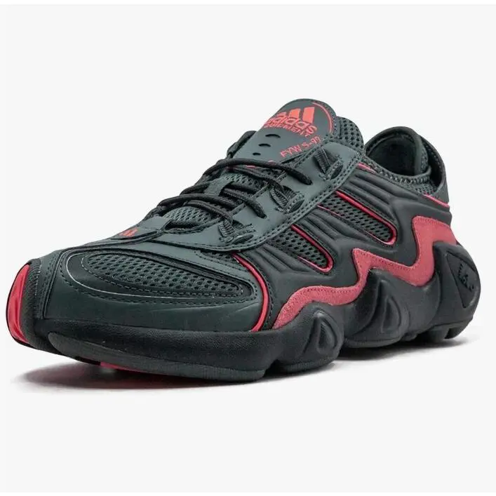 Adidas shoes - adidas Originals FYW S-97 - Originals FYW - EE5304 - Black/ Red, Manufacturer: legend ivy/carbon/shock red 1