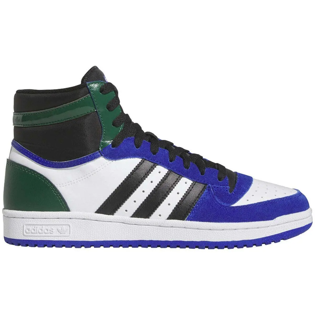 New: Men`s Adidas Top Ten RB Basketball Shoes: Blue/green/black FZ6199 Size 11 - Blue/Green/Black