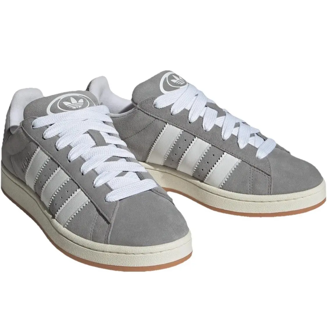Adidas Campus 00s Grey Gum White HQ8707 Casual Sneakers Mens Size 8.5
