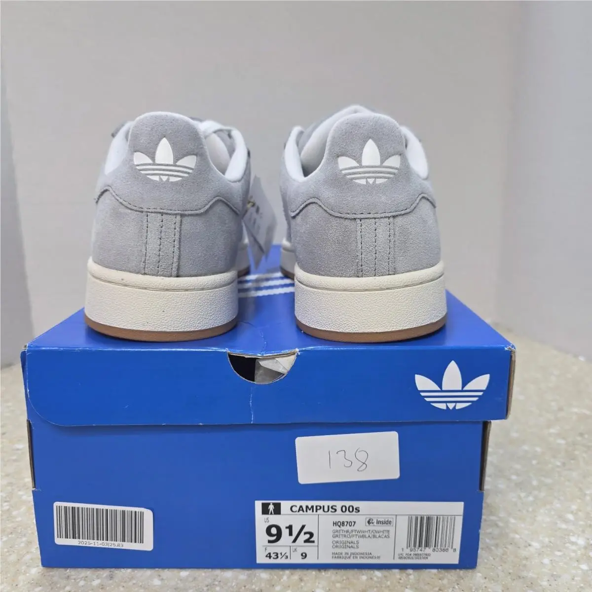 Adidas shoes - HQ8707 - HQ8707 - Grey Three/Cloud White/Off White 5