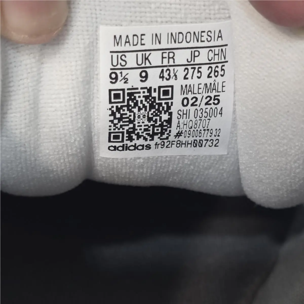 Adidas shoes - HQ8707 - HQ8707 - Grey Three/Cloud White/Off White 9