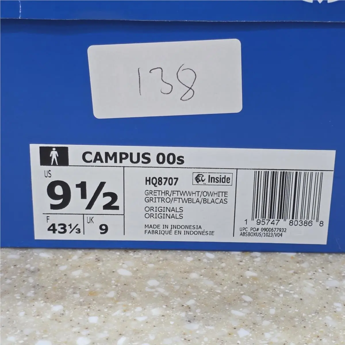 Adidas shoes - HQ8707 - HQ8707 - Grey Three/Cloud White/Off White 7