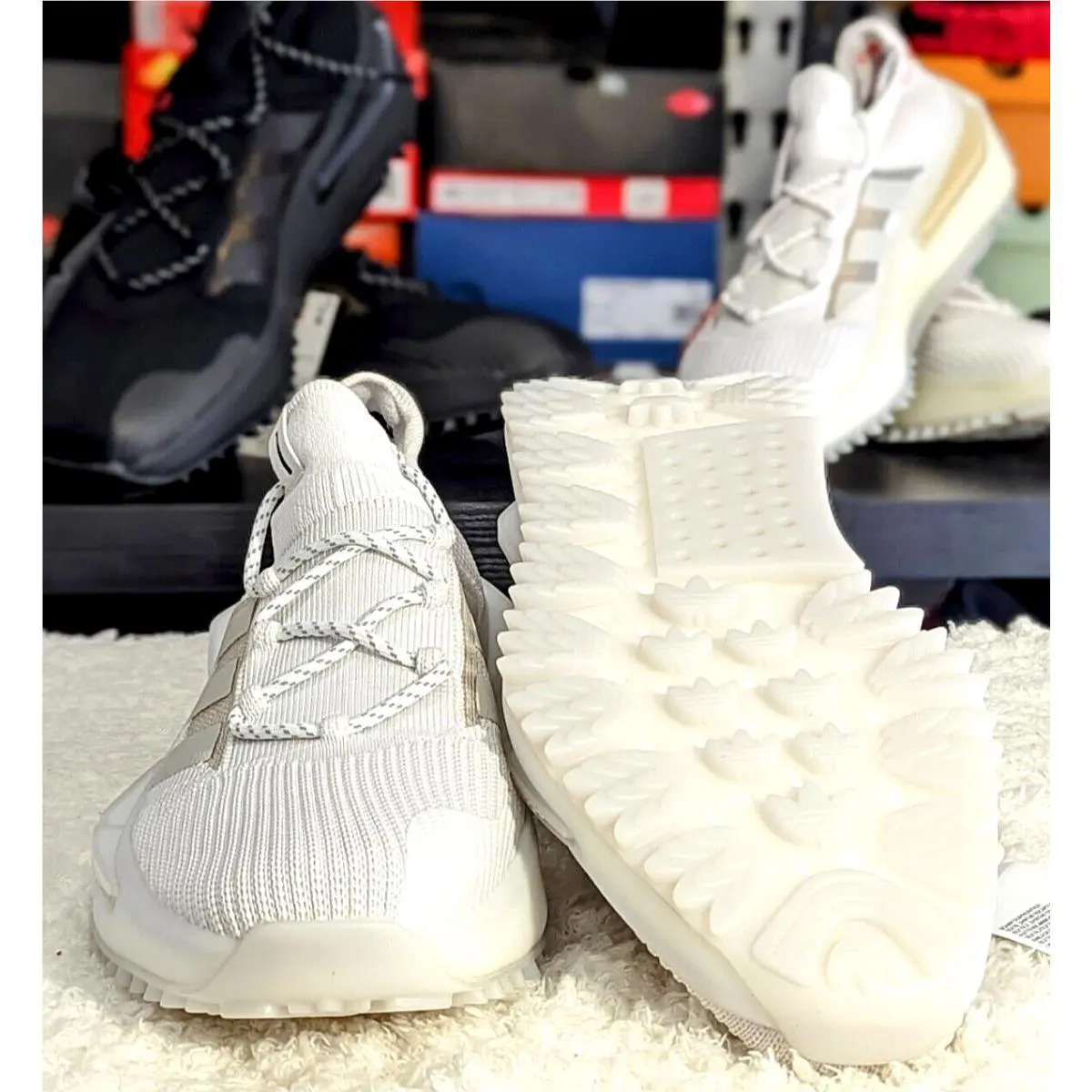 Adidas shoes - adidas NMD S1 - NMD - GW4652 - White 8