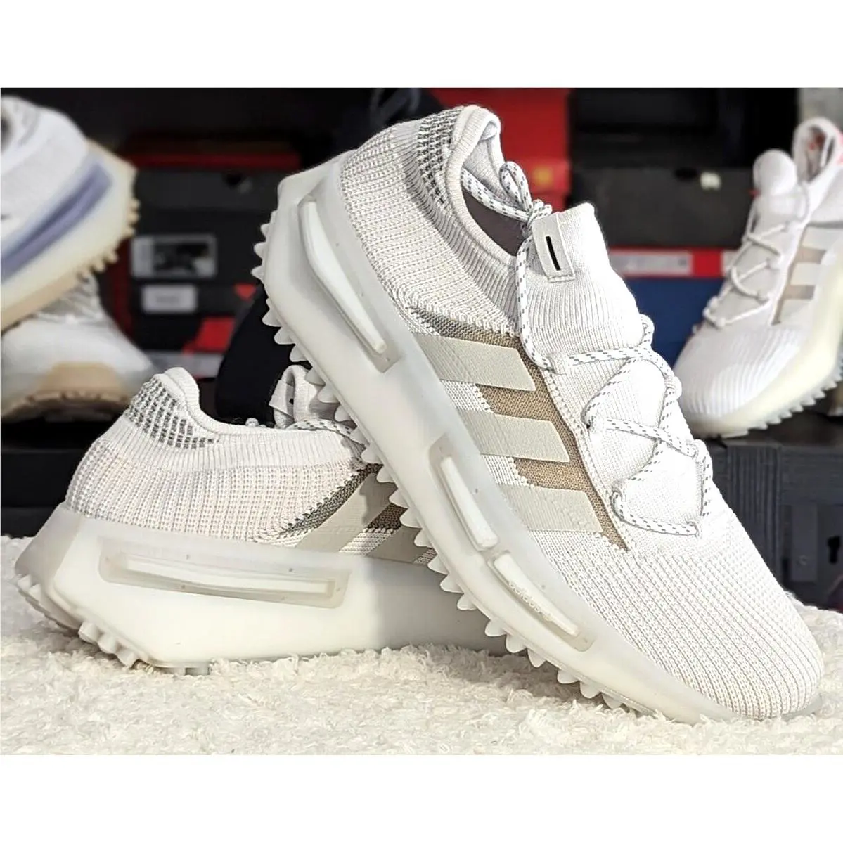 Adidas shoes - adidas NMD S1 - NMD - GW4652 - White 3