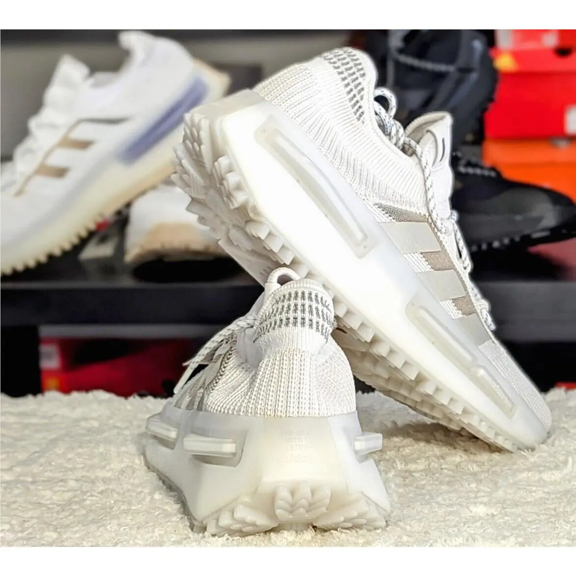 Adidas shoes - adidas NMD S1 - NMD - GW4652 - White 6