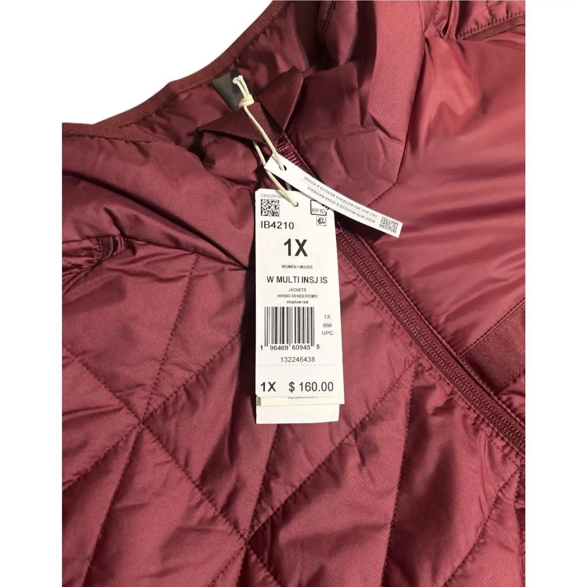 Adidas clothing - adidas Terrex Multi Insulation Jacket - IB4210 - Red (UPC: 0196469609455) 7