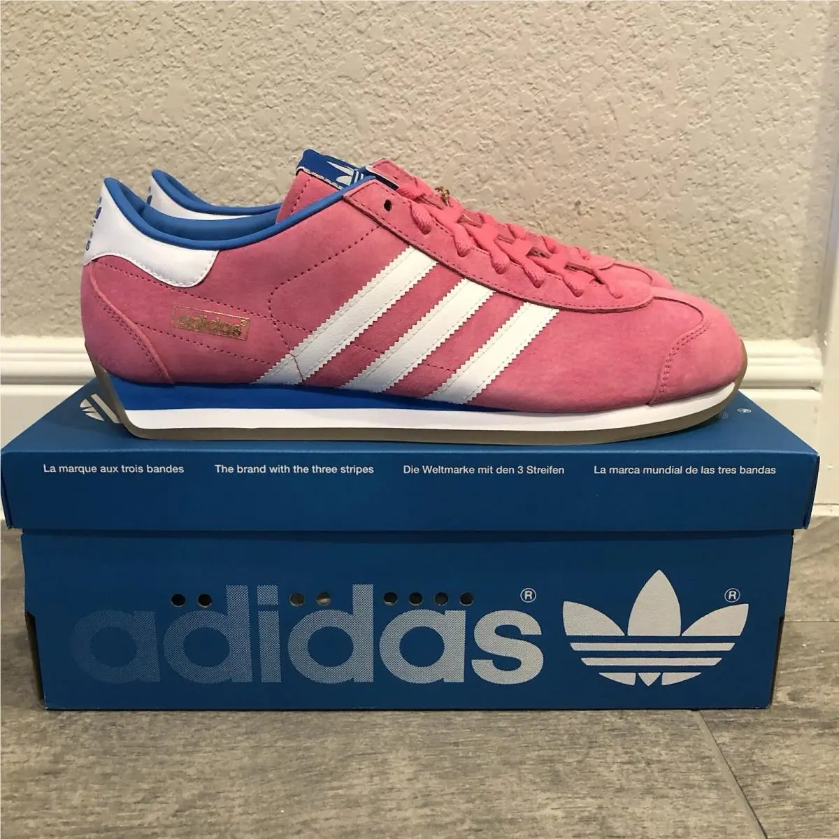 Country Japan Sneakers Pink White IG4521 Mens Shoes Size 9.5 by Adidas