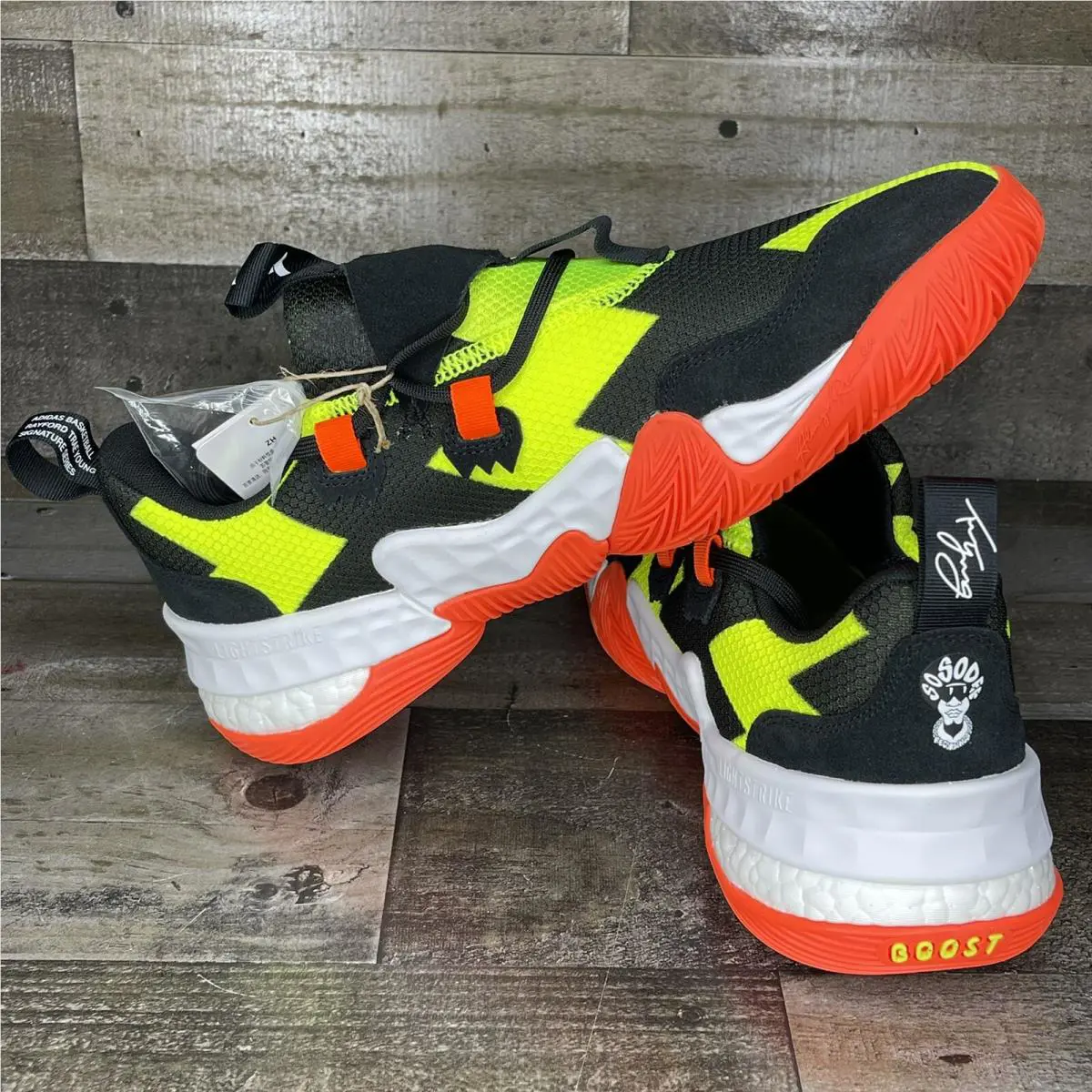 Adidas shoes - adidas Trae Young 1 - Trae Young - H69000 - Black 8