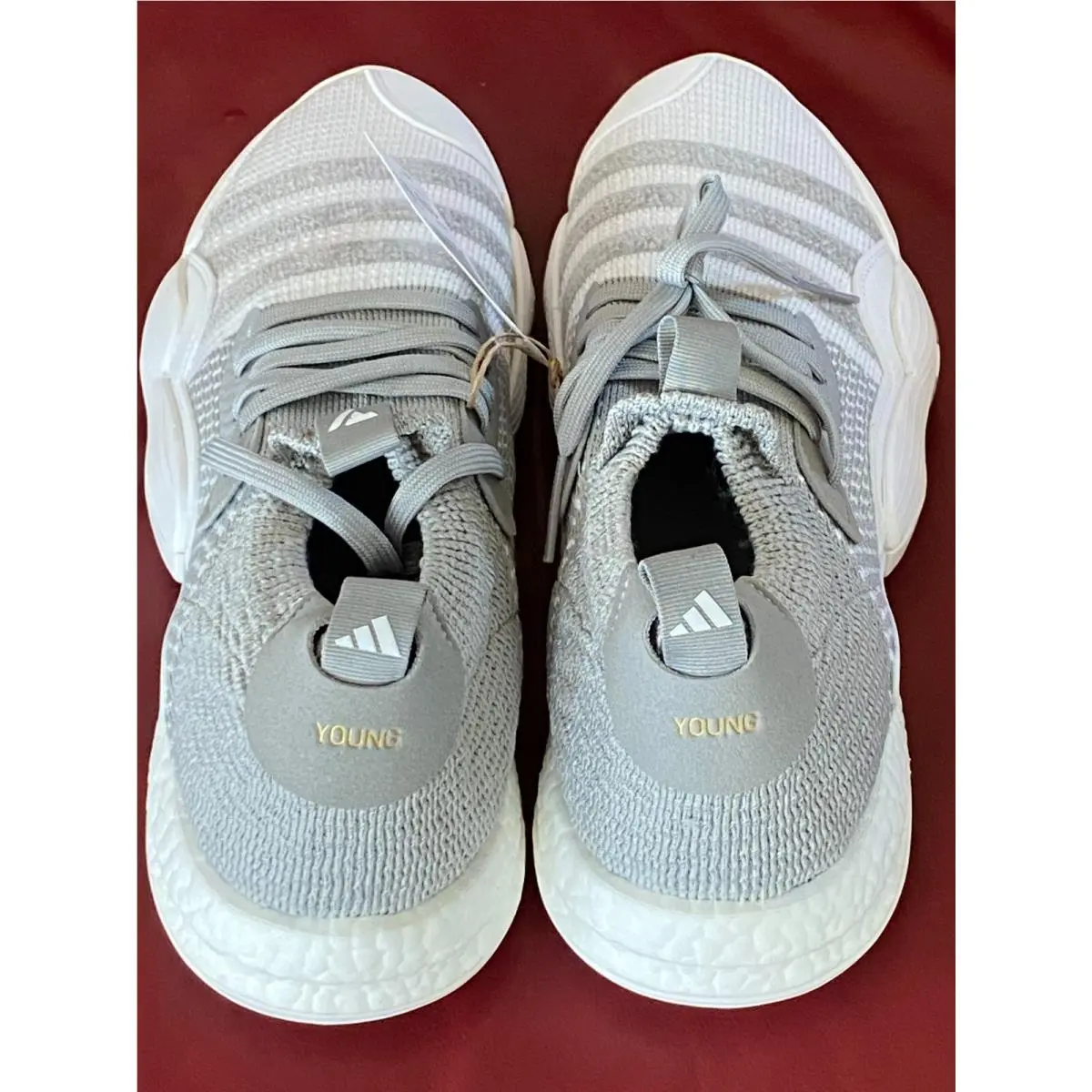 Adidas shoes - adidas Trae Young 2 - Trae Young - H03842 - WHITE/GRAY (UPC: 195748819578) 0