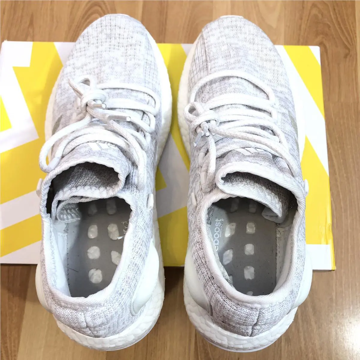 Adidas shoes - PureBoost - PureBoost - M95-190308557662-22 - White/Grey One/White 1