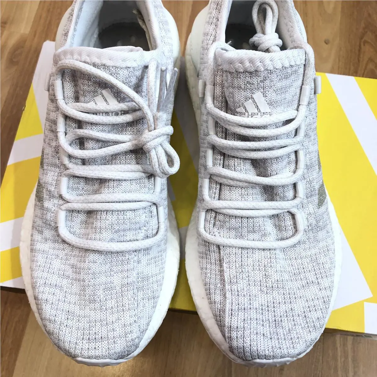 Adidas shoes - PureBoost - PureBoost - M95-190308557662-22 - White/Grey One/White 2